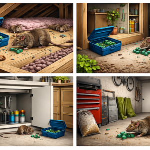 Rodent baiting – Internal